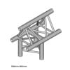 Фермы для сцены DURA TRUSS DT 33 T37-T T-joint